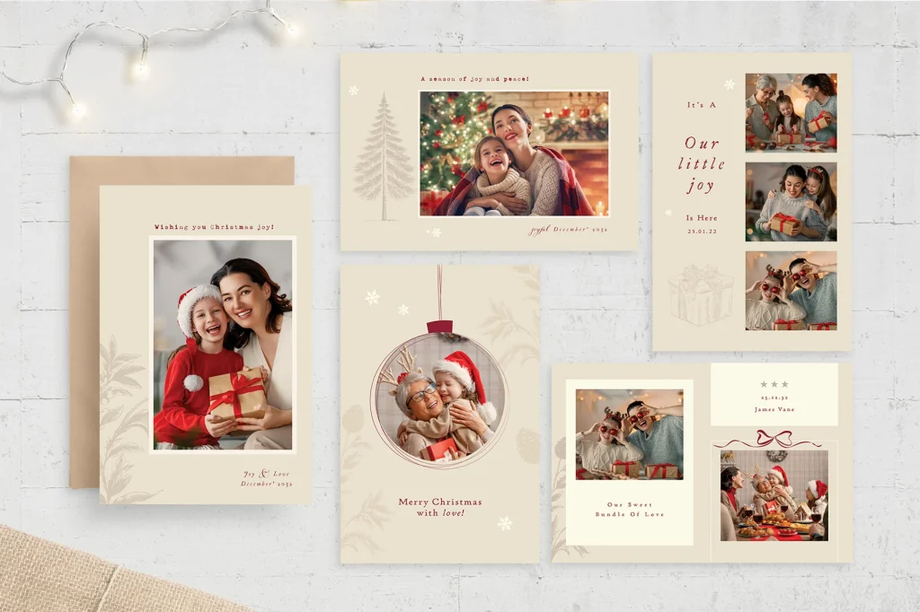 msvyle.com christmas photo card layouts 0