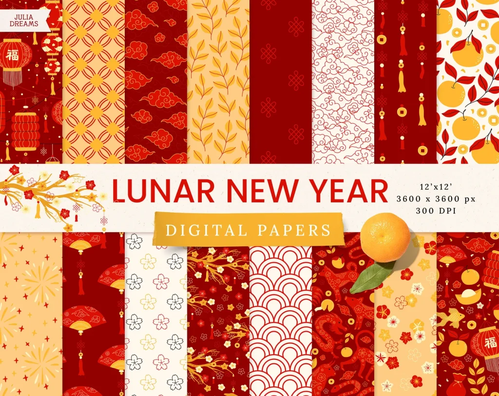 msvyle.com lunar new year seamless patterns digital paper 6