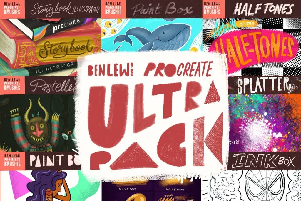 msvyle.com procreate ben lews ultimate pack 5