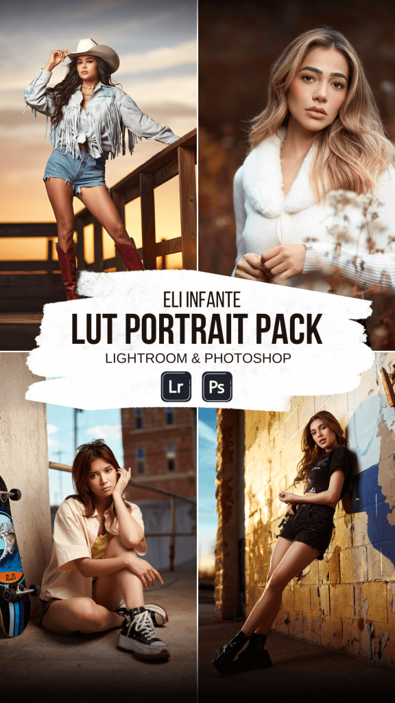 Eli Infante - LUT Portrait Pack for Lightroom & Photoshop